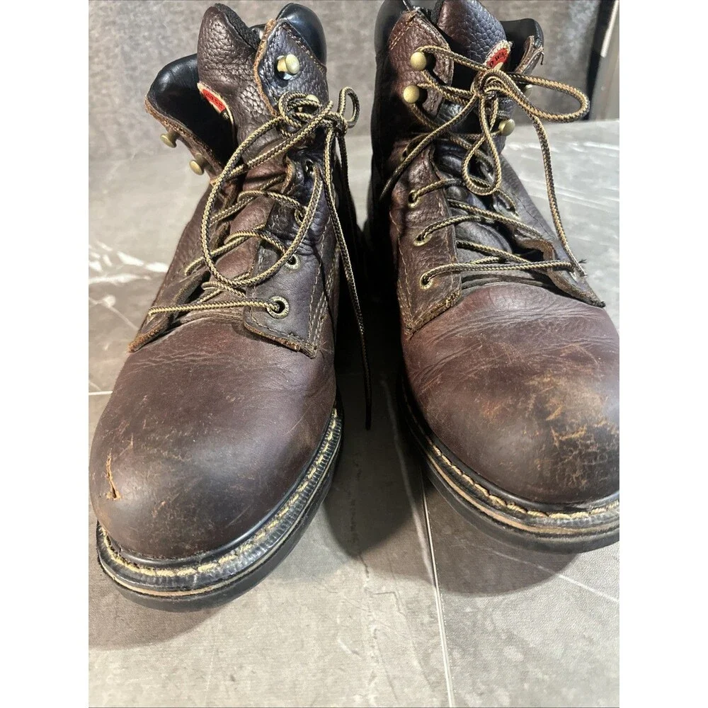 Red Wing Irish Setter Work Boots 83603 Oil And Slip Resistant Mens 9.5 D B15
